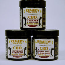 Load image into Gallery viewer, Lower Back and Shoulder CBD Balm - 2400mg